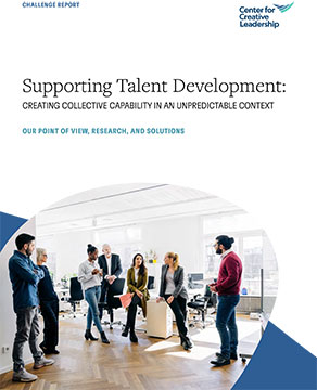 Cover of Supporting Talent Development report