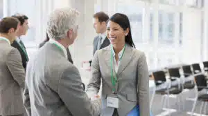 people discussing the importance of leaders having a network perspective